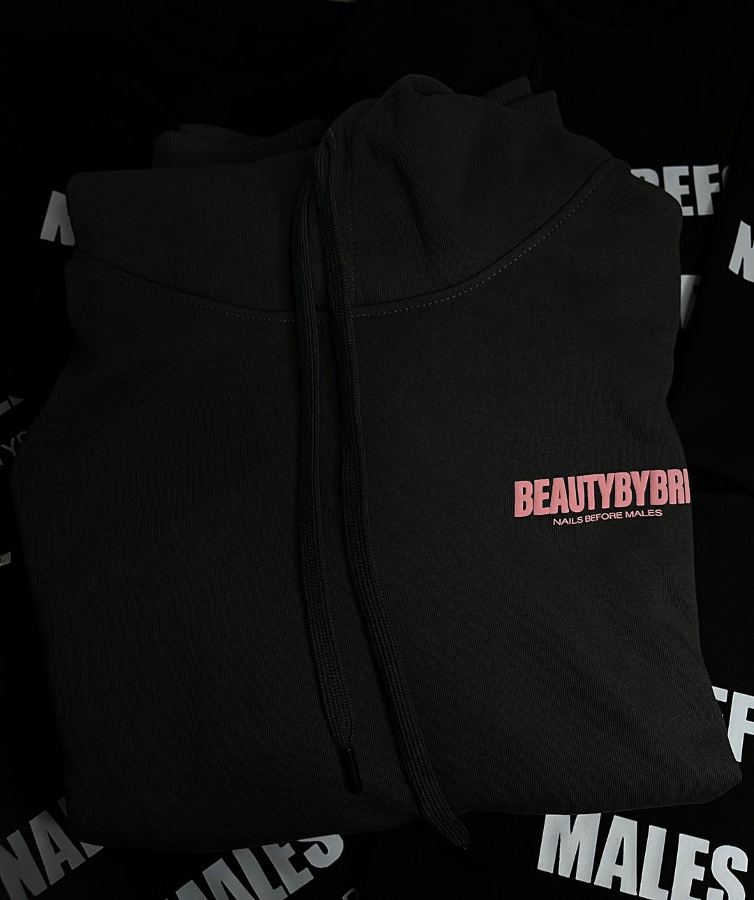 Nails Before Males Hoodie