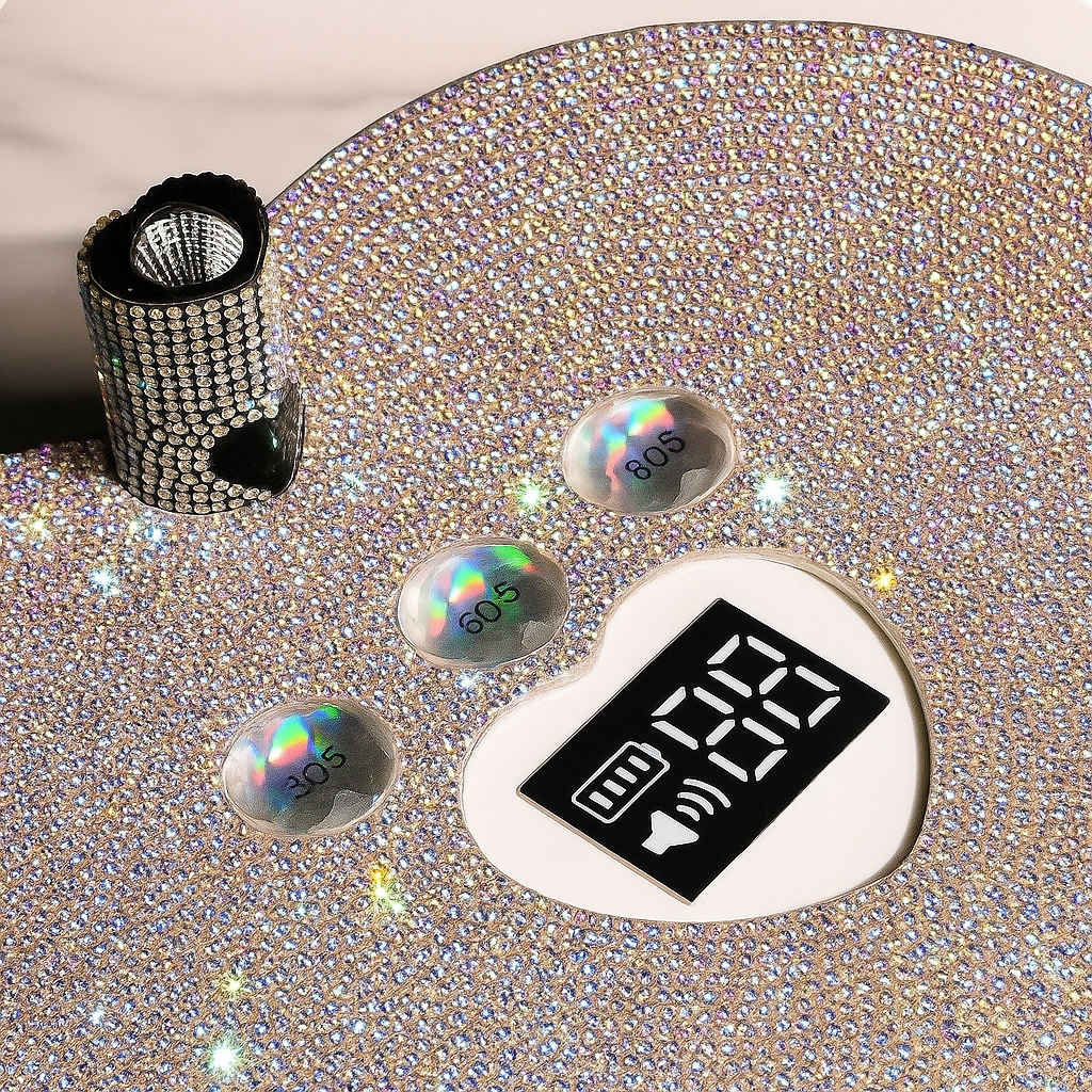 2 in 1 CRYSTAL HEART LAMP